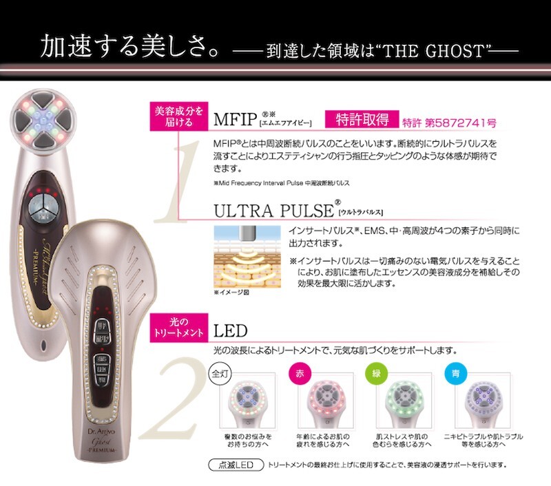 ARTISTIC & CO Facial Equipment Miss Arrivo Ghost Premium Home
