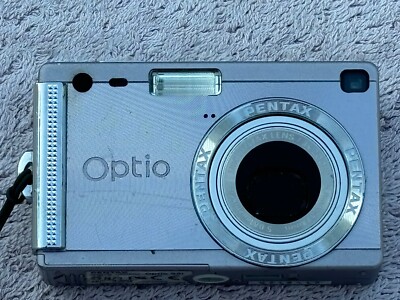 PENTAX Pentax Optio S5i 5.0MP Digital Camera - Silver Untested As