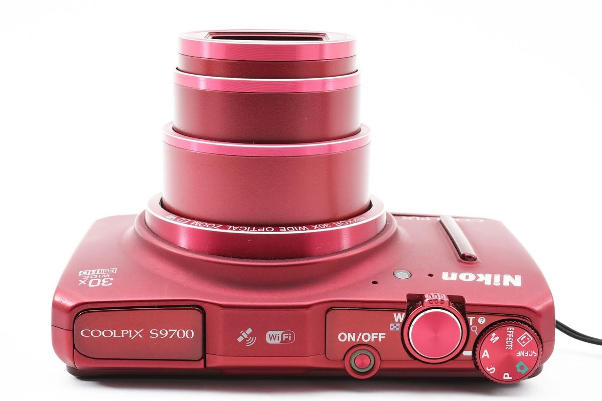 Nikon Coolpix S9700 Point & Shoot digital camera *red | eBay