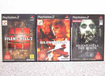 PS2 Silent Hill 2 & 3 & 4 The Room 3 game set Japanese Ver | eBay