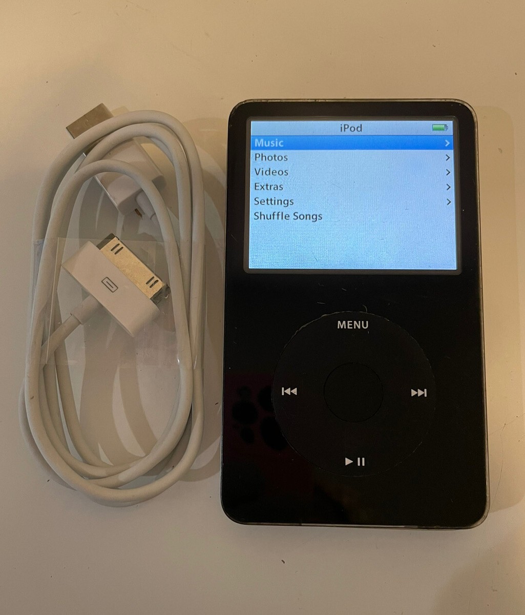 Apple iPod Video Classic 5th 5.5 Generation Enhanced 30GB - Black