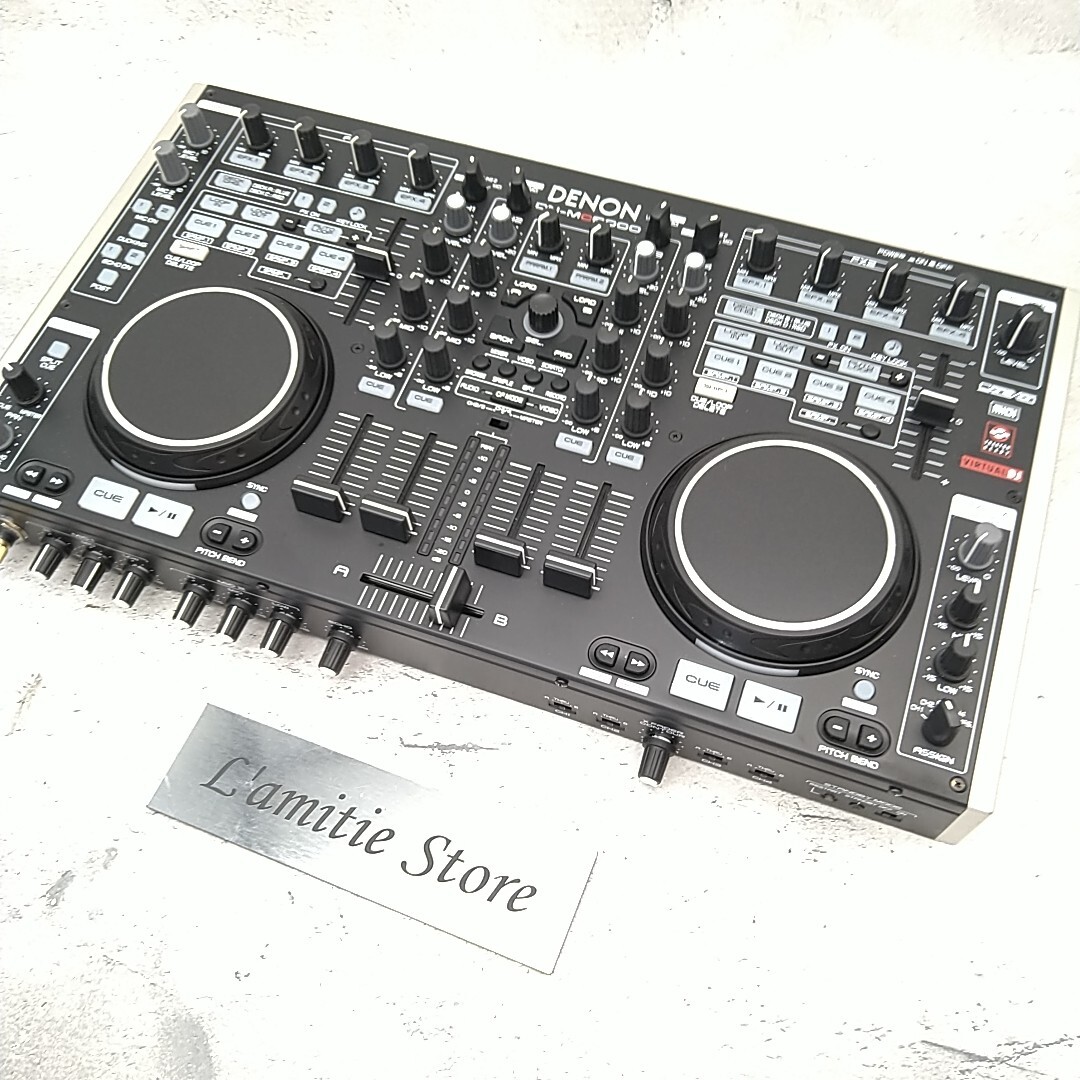 DENON DN-MC6000 4ch DJ Controller Mixer Traktor Virtual 4-Channel