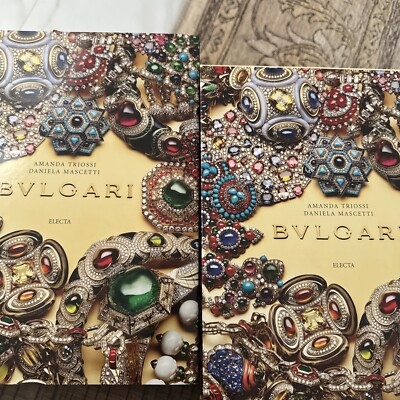 100% New BVLGARI Hardcover Book By Amanda Triossi & Daniela