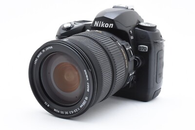 Near MINT] Nikon D70 6.1MP +SIGMA 18-200mm F3.5-6.3 Shutter count