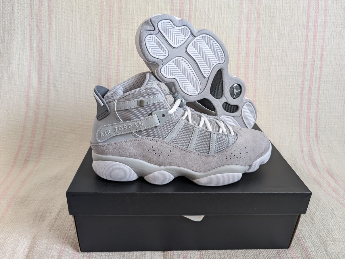 Nike Air Jordan 6 Rings Retro Wolf Grey Cool Grey White 322992-009