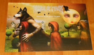 Cradle of Filth Godspeed on the Devil's Thunder Poster Promo