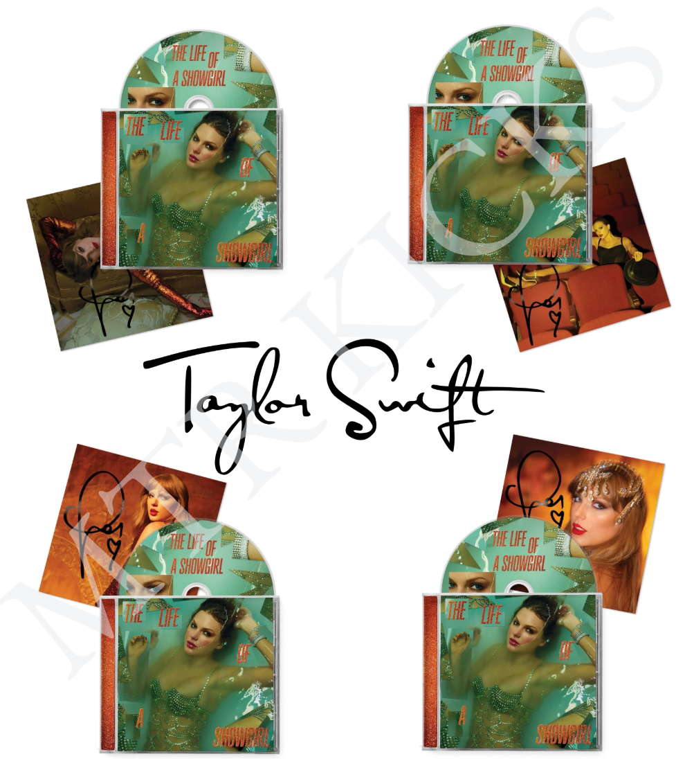 ✨ Taylor Swift | Life of a Showgirl CD | Sealed & Signed Photo (1