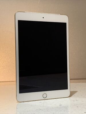 Apple iPad Mini 3 A1600 128GB Gold ✓ | eBay