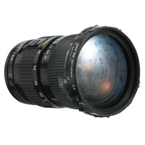 Canon 35-105mm f/3.5 FD-Mount Manual Focus Zoom lens - AS IS or