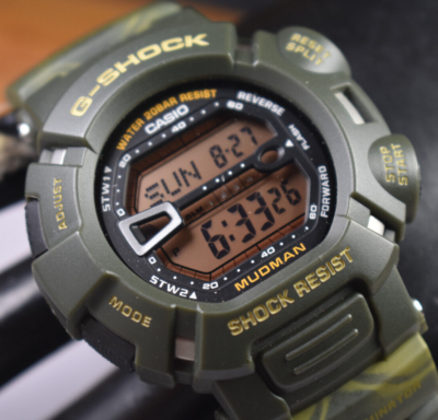 RARE! Casio G-Shock Mudman G9000MC-3 (3031) Camouflage Men's Watch