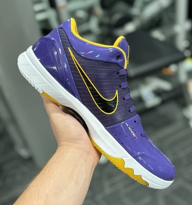 Size 13 - Undefeated x Nike Kobe 4 Protro Court Purple for sale