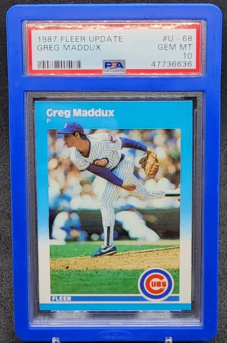 Greg Maddux Professional Sports Authenticator (PSA) Baseball