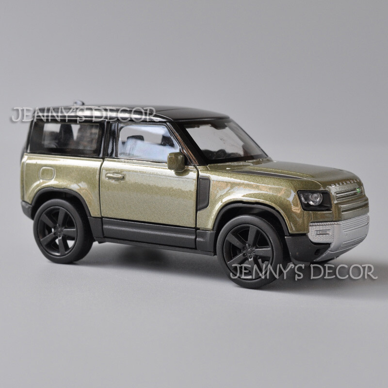 Welly 1:36 Scale Diecast Model Car Toy Land Rover Defender Pull