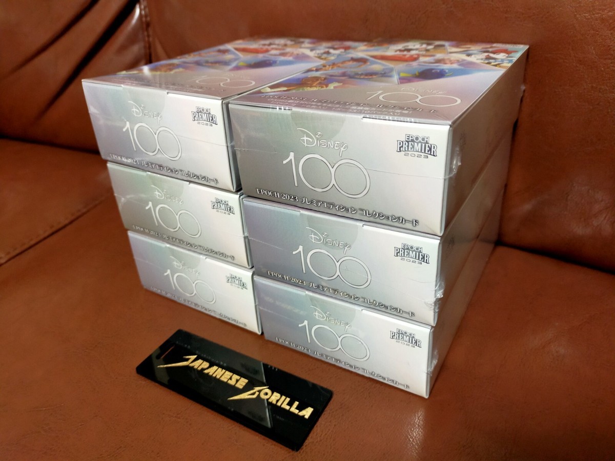 6 Box Set Disney 100th Anniversary 2023 EPOCH Premier Edition