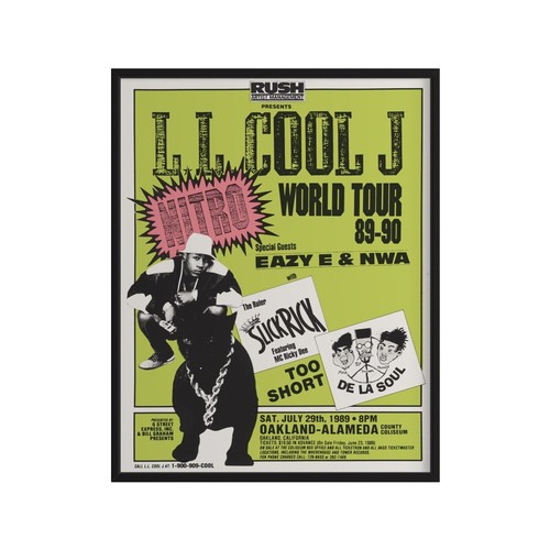 YG My Krazy Life Ltd Ed New RARE Tour Poster +BONUS Rap Hip-Hop