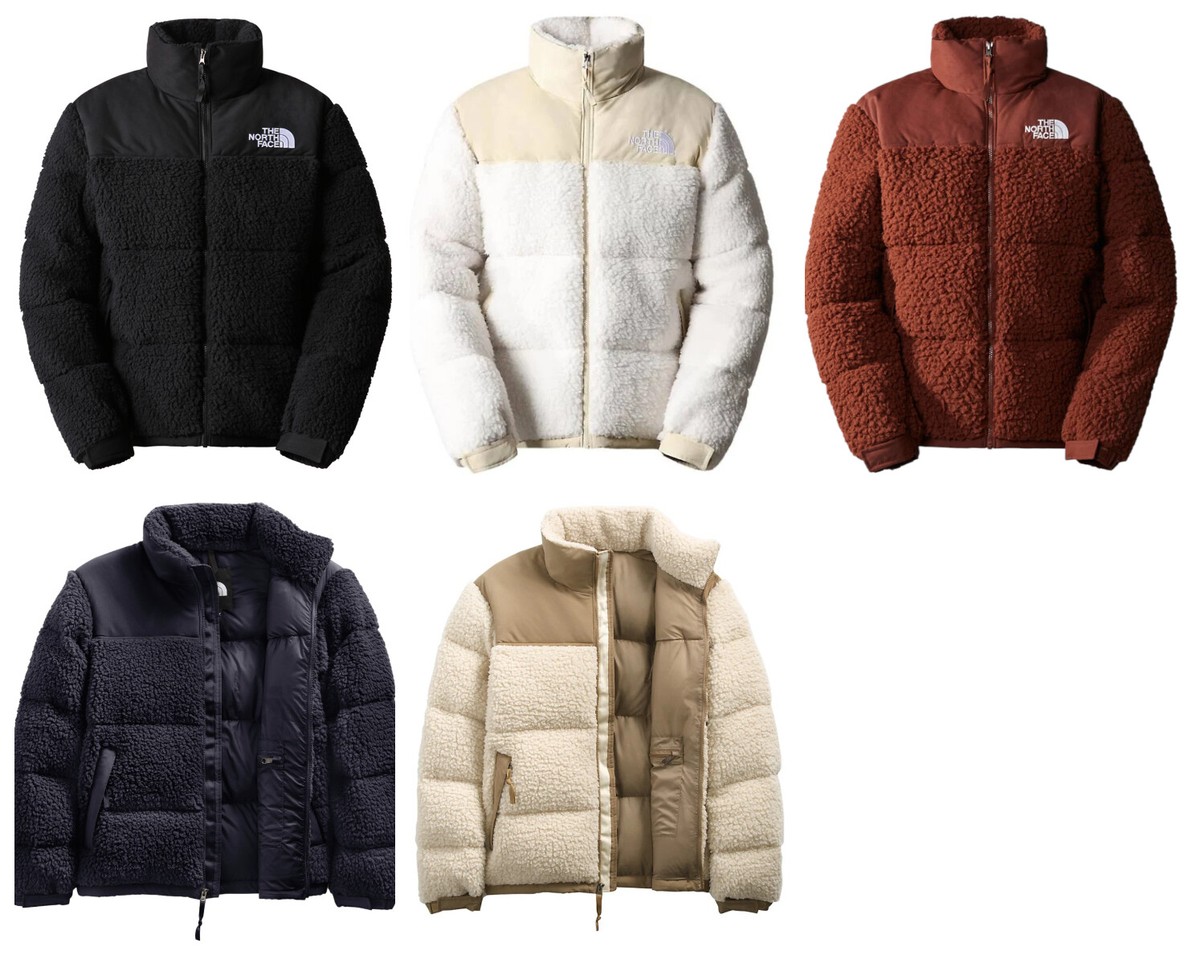 Men's The North Face High Pile Sherpa Nuptse 600 Down Puffer