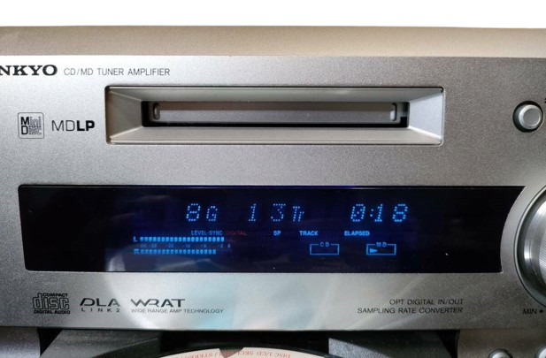 ONKYO FR-X7A CD MD Tuner Amplifier Recorder component system Good