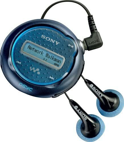 Sony NW-E105PS Network Walkman 512 MB Digital Music Player - Blue