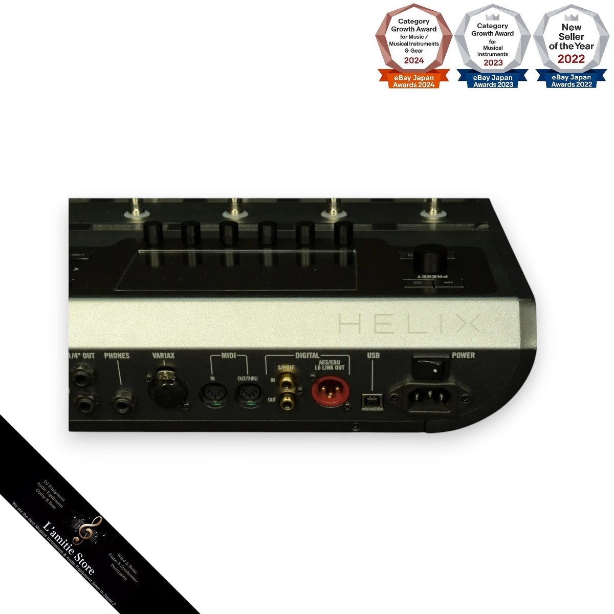 Line 6 Helix Floor - Limited Edition Space Grey - Effects