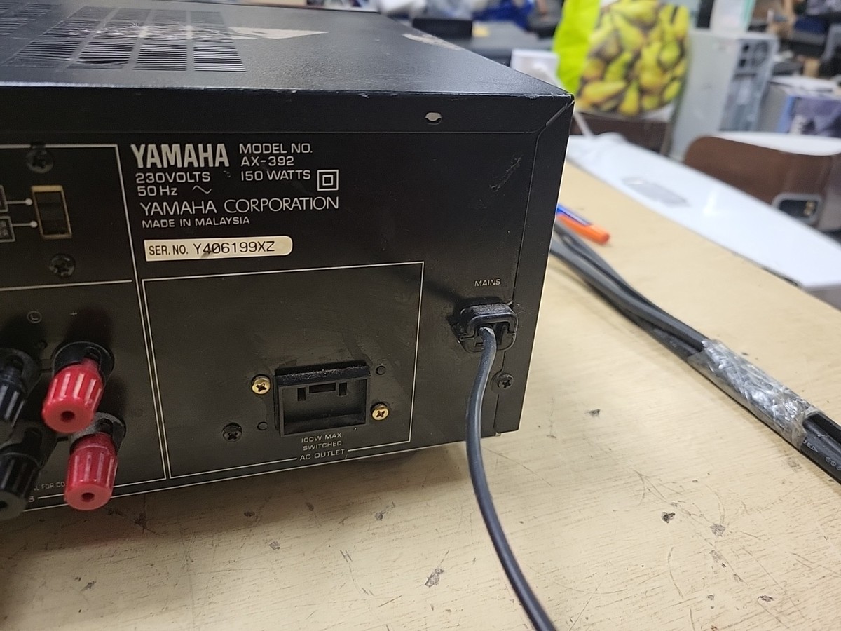 Yamaha AX-392 Stereo Integrated Amplifier | eBay UK