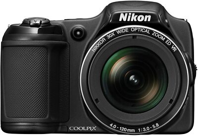 Nikon COOLPIX L820 16 MP CMOS Digital Camera with 30x Zoom Lens