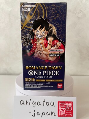 Bandai One Piece Card Game Romance Dawn OP-01 Booster Box Japanese