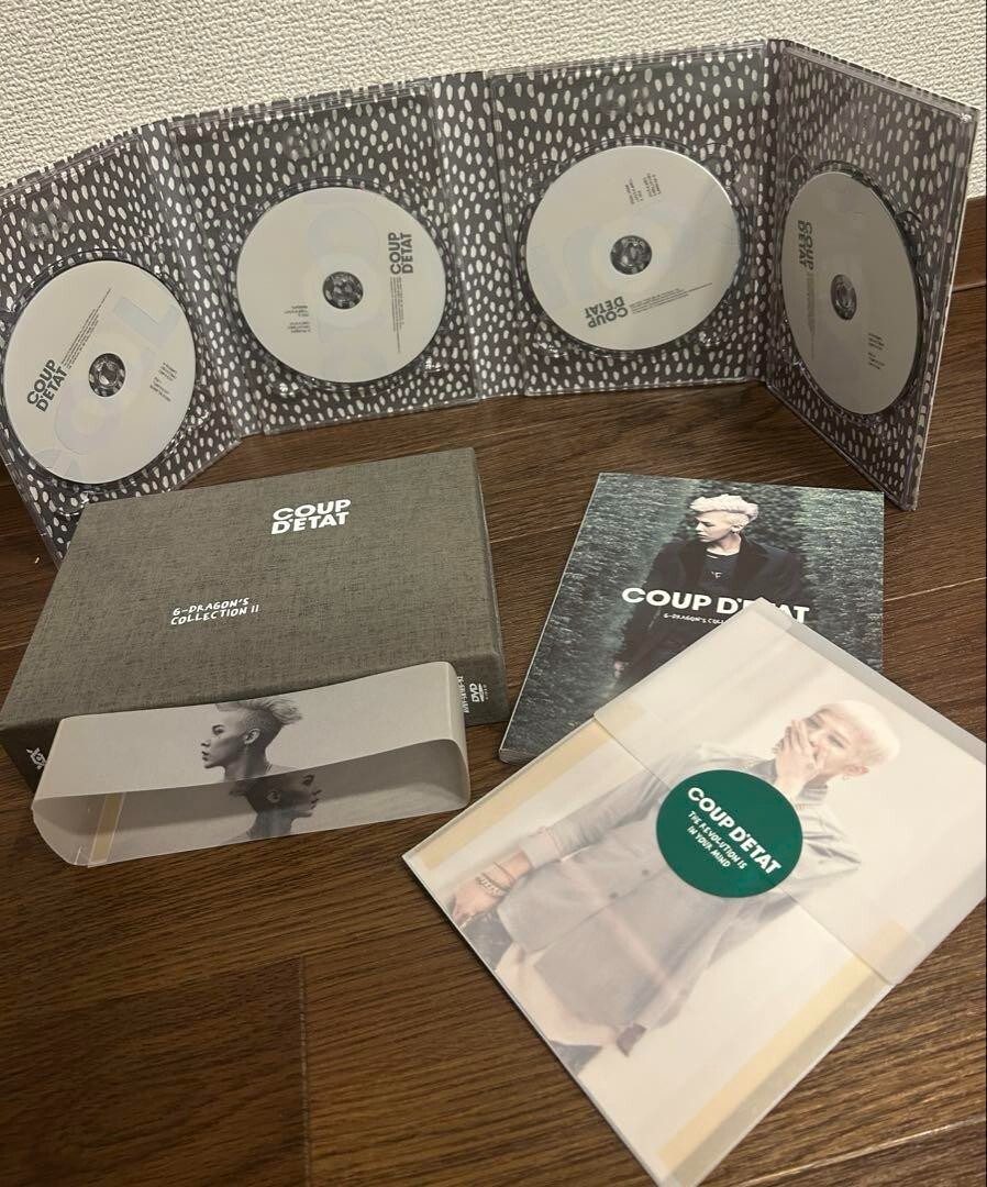 DVD G-DRAGON's COLLECTION Ⅱ COUP D'ETAT 4DVD+photobook | eBay