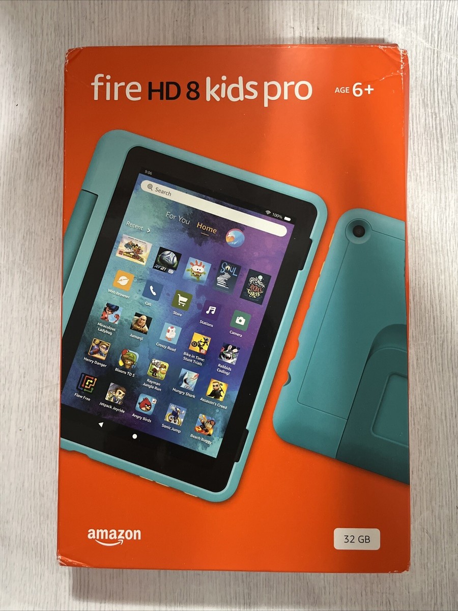 Amazon Fire HD 8 Kids Pro 6+ 12th Gen 2022 Release 32GB , Wi-Fi, 8