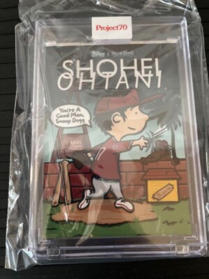 Shohei Otani x Snoop Dogg Snoopy PEANUTS Topps Project70 Limited