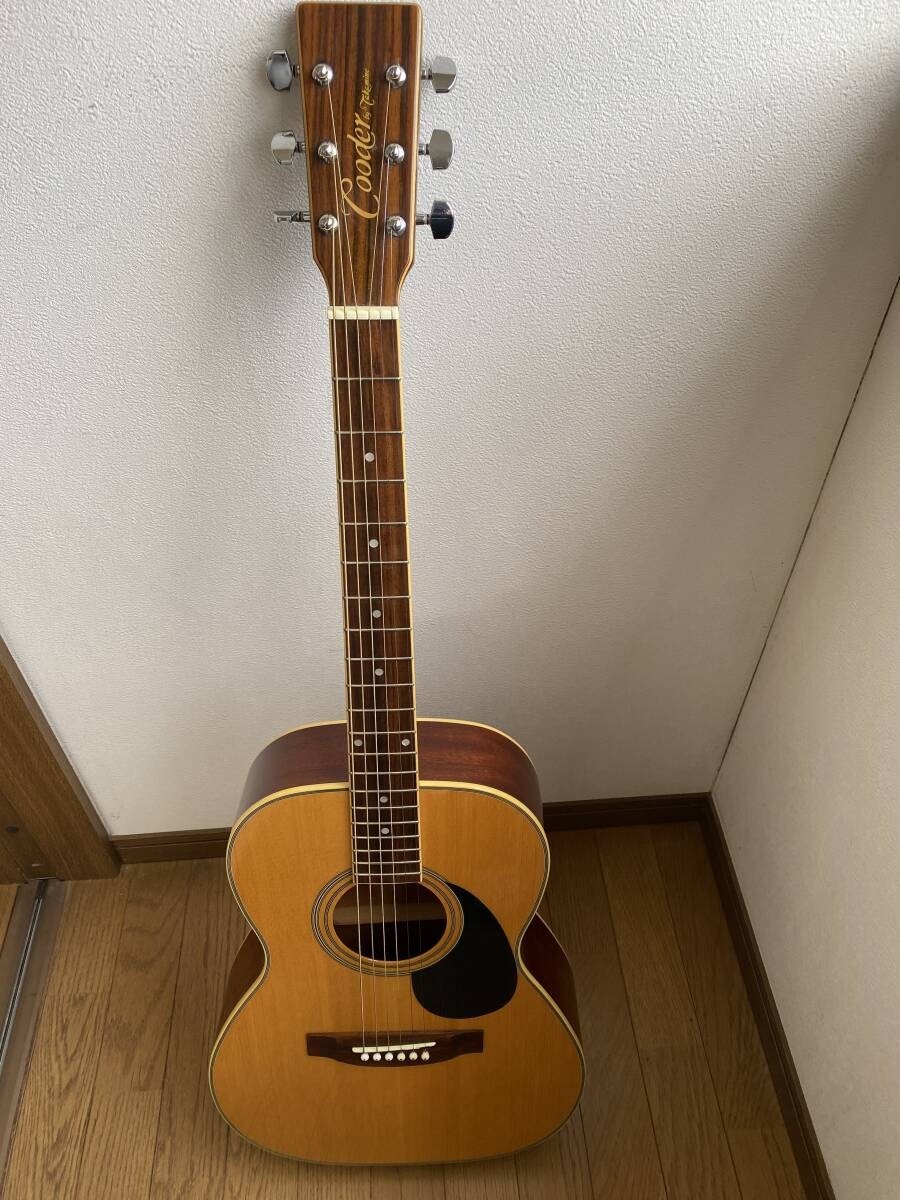 Acoustic Guitar Cooder by Takamine CN-1N Natural Spruce Solid Top