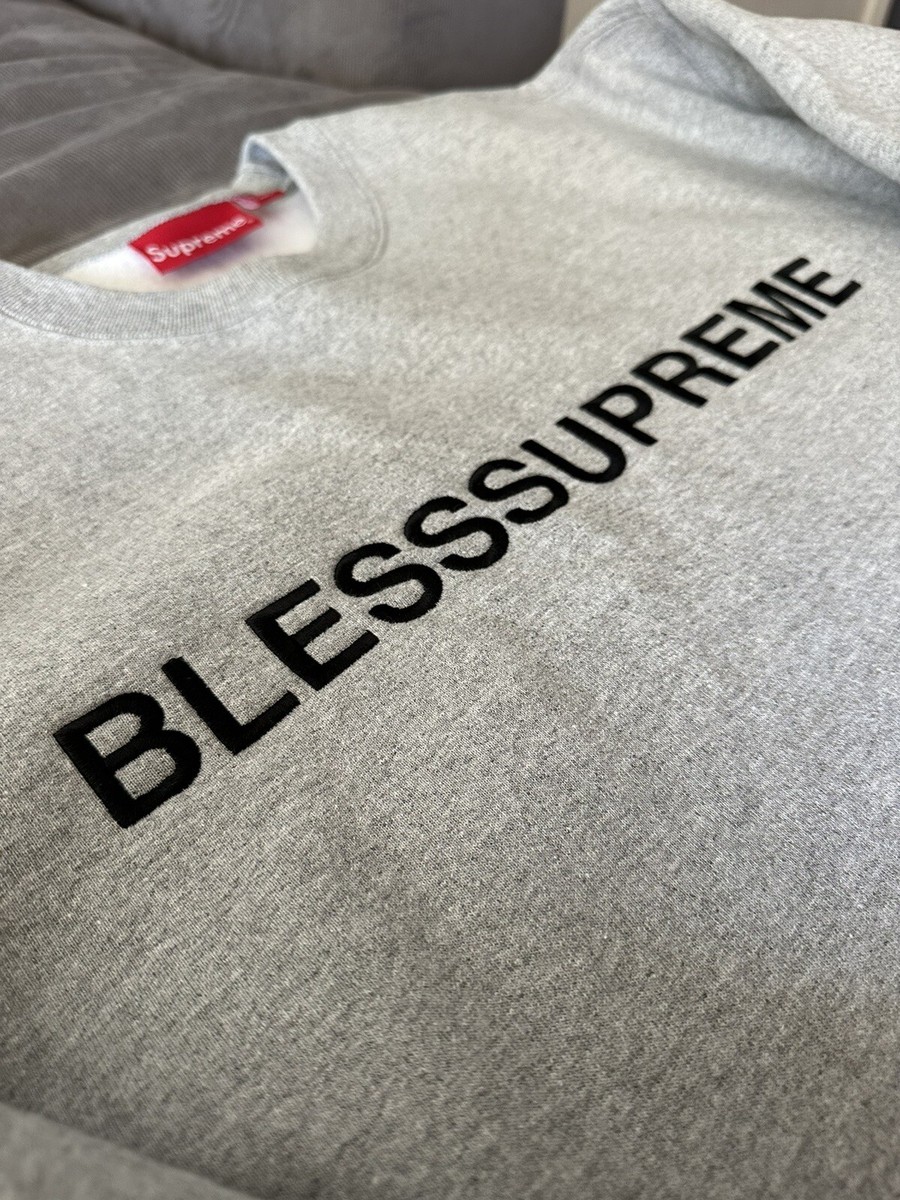 Supreme x Bless Crewneck | FW23| Large | Grey | eBay