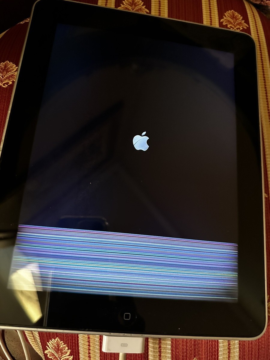 Apple iPad A1219 1st Gen Black 32 GB Tablet 9.7