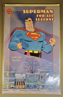Superman For All Seasons Books 1,2,3,4 #1 SIGNED BY TIM SALE