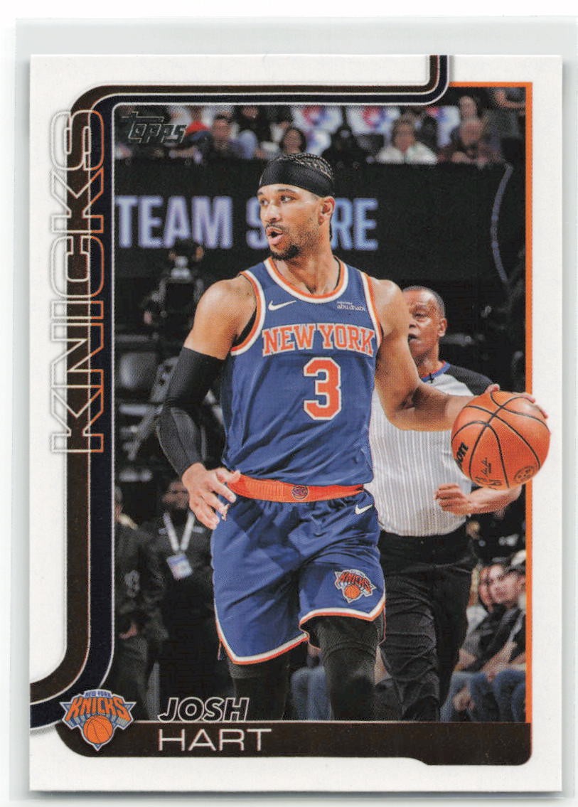 2025-26 Topps Flagship Josh Hart #16 Knicks | eBay