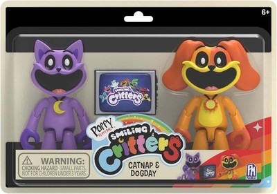 Poppy Playtime Smiling Critters Catnap & Dogday Action Figure 2