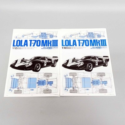 Tamiya 1/12 LOLA T-70 MkIII Racing Car Plastic Model Kit Big Scale