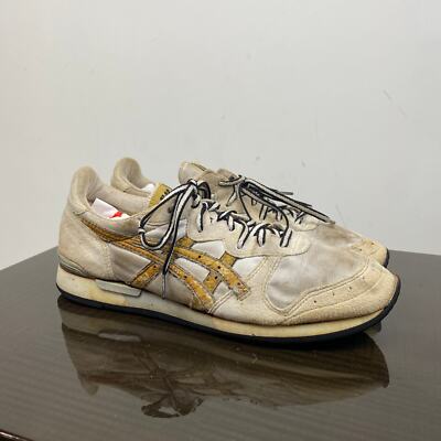 Vintage 80s Asics Gel GN62 Running Sneakers Shoes Men's 9.5 Made