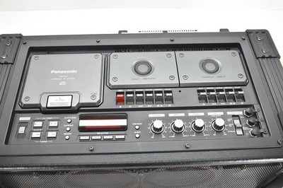 Panasonic RIDDIMVOX RX-PA7 CD Boombox player Plays fine AC100V | eBay