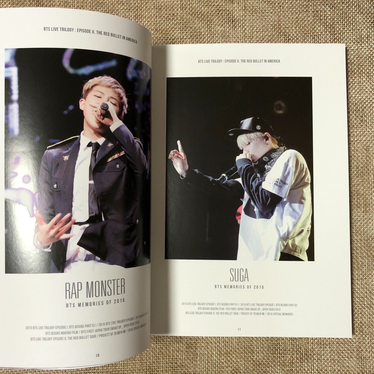 BTS [ Memories of 2015 ] Official DVD Region 1,3,4,5,6 + Photobook