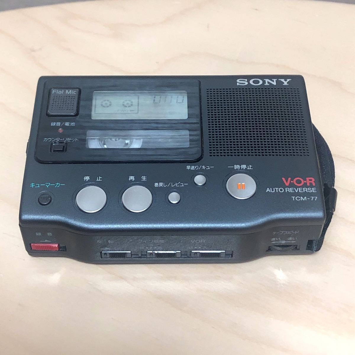 Nintendo Switch SONY Cassette-Corder TCM-77 Nintendo Switch SONY