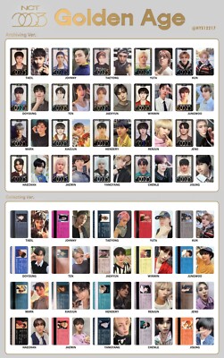 NCT 2023 GOLDEN AGE PHOTOBOOK VER OFFICIAL PHOTOCARD | eBay