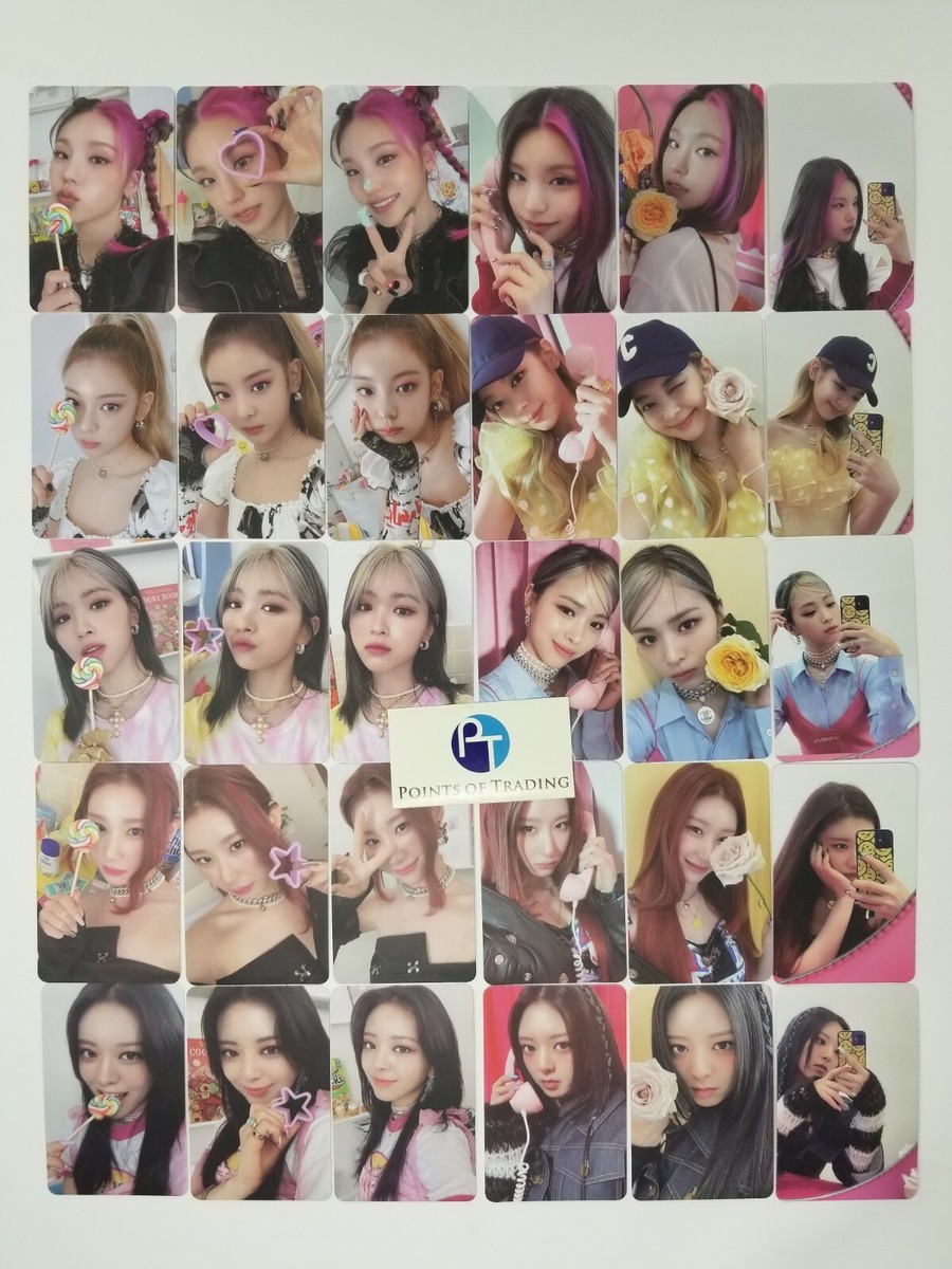 ITZY CRAZY IN LOVE 1ST ALBUM OFFICIAL PHOTOCARD YEJI LIA RYUJIN