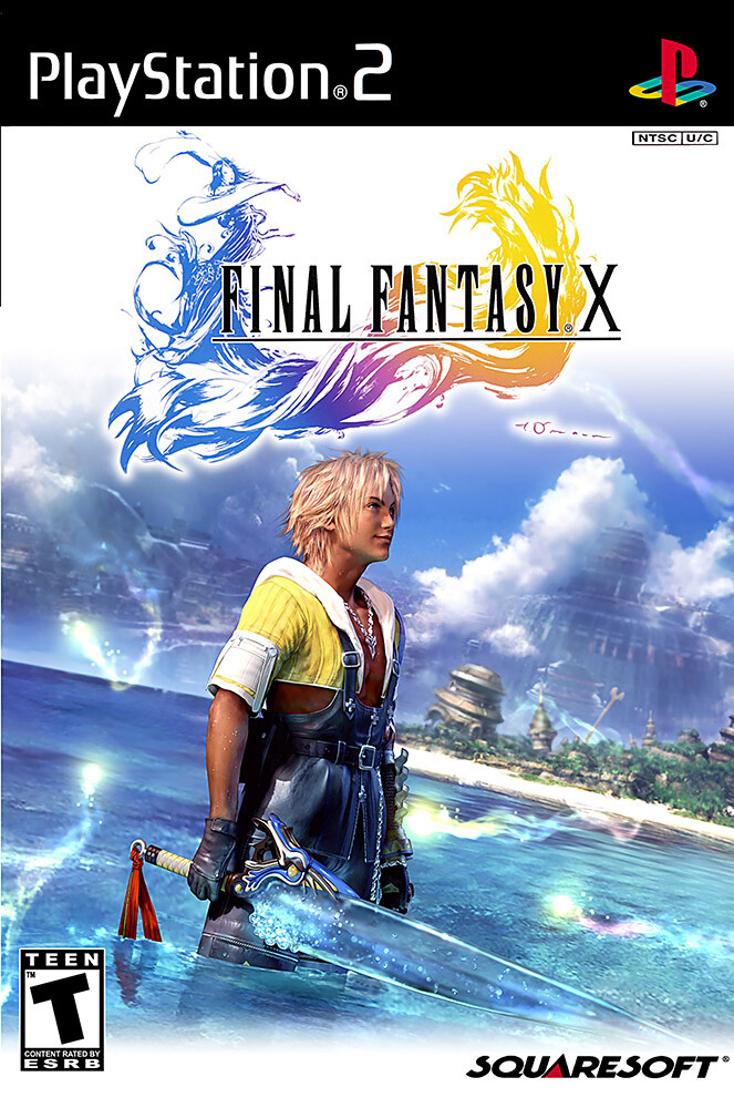 Final Fantasy X PS2 BOX ART Premium POSTER MADE IN USA - PS2104 | eBay