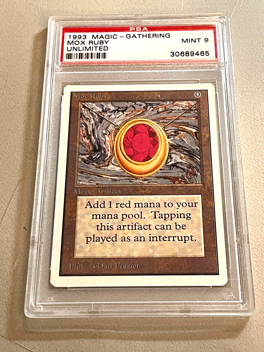 マジック：ザ・ギャザリング Mox Ruby 2ED Power9 MTG Mox Ruby