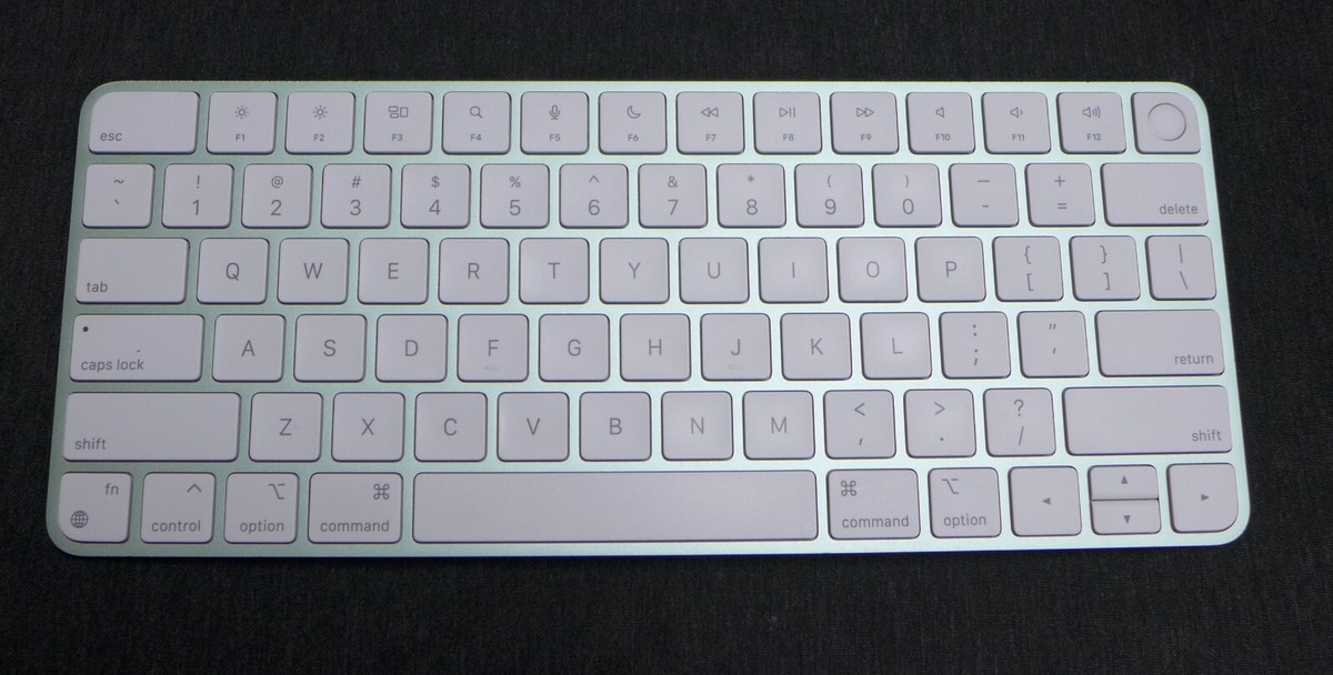 Apple magic keyboard with Touch ID, Green, A2449- Touch Id Doesn't