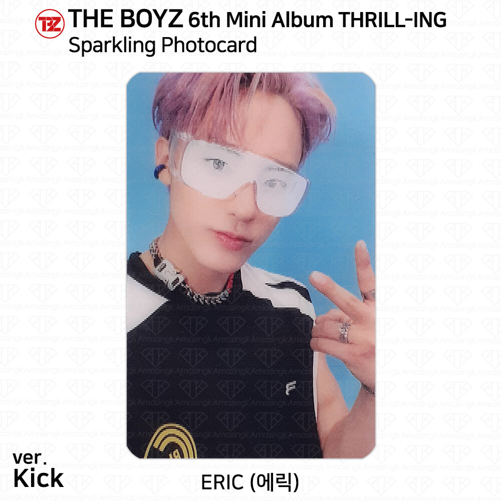 The Boyz 6th Mini Album Thrill-ing Official Photocard Postcard