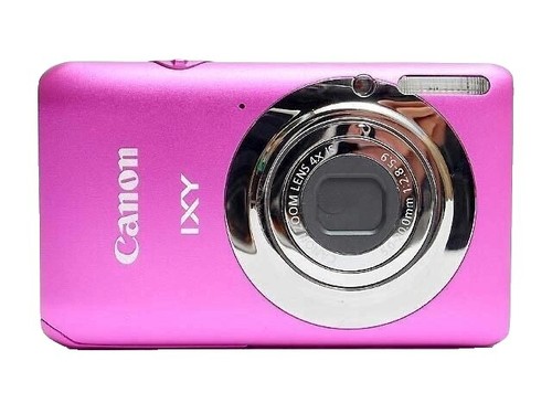 Canon IXY DIGITAL 20 IS Pink 20.2MP Compact Digital Camera Used