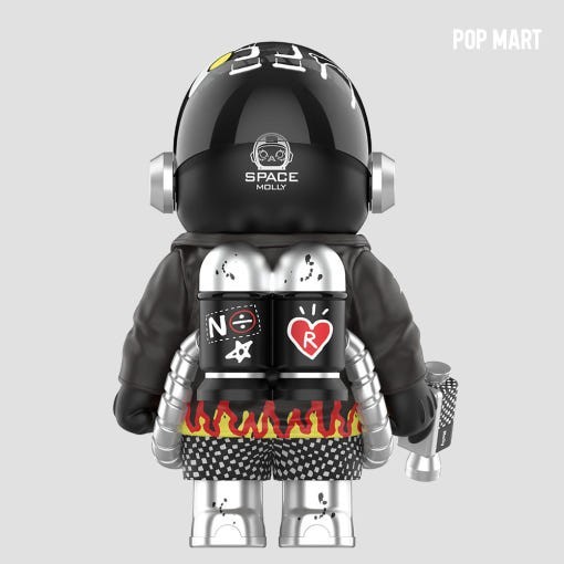 Pop Mart MEGA SPACE MOLLY Trevor Andrew 2.0 Figure 400% Limited