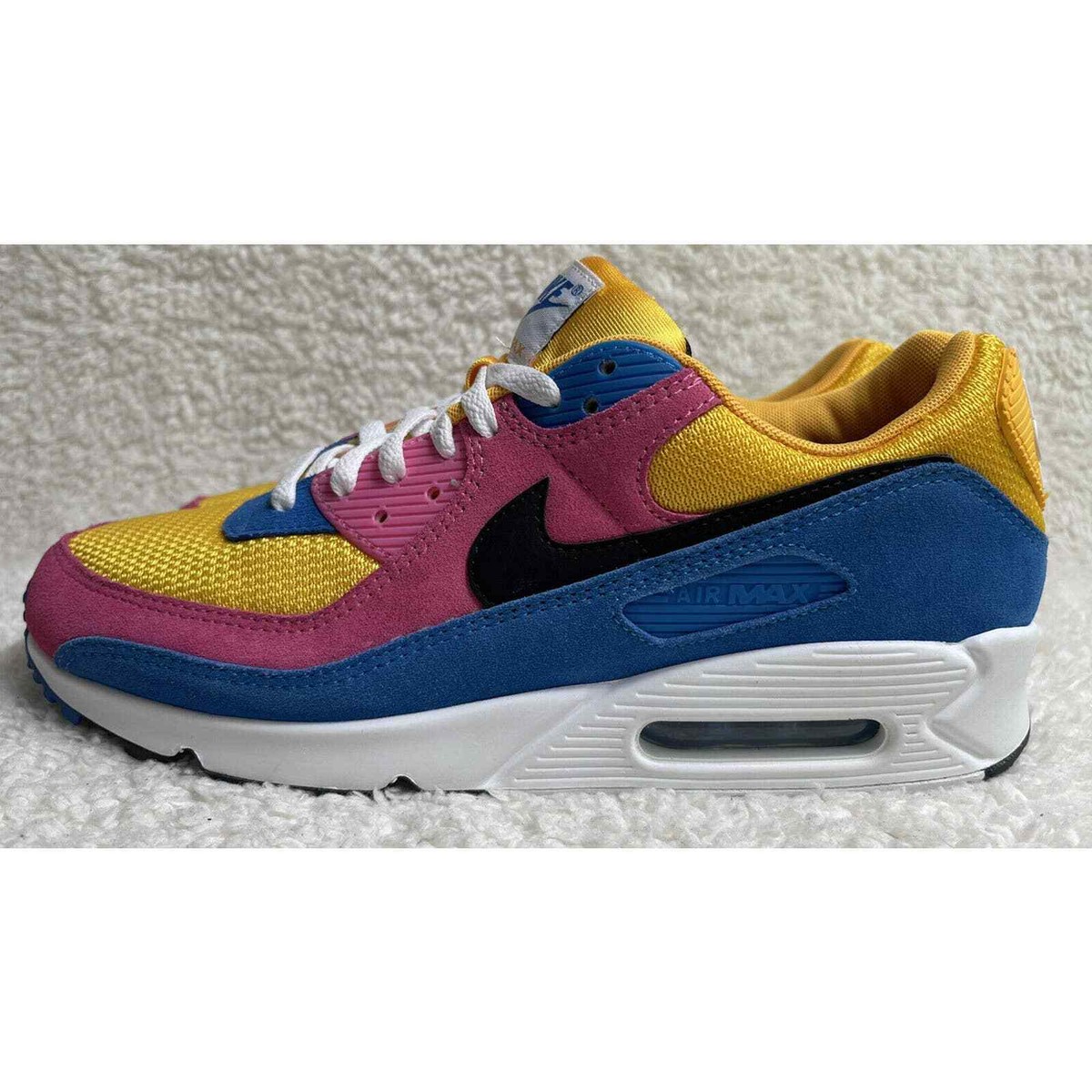 Nike Air Max 90 The Simpsons Multicolor Suede CJ0612-700 Men's