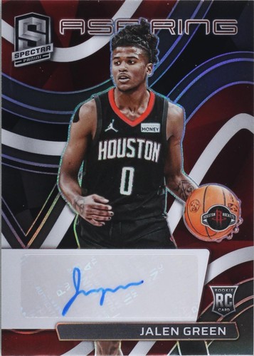 2021-22 Panini Prizm Jalen Green Rookie Auto Silver RC #RS-JGR